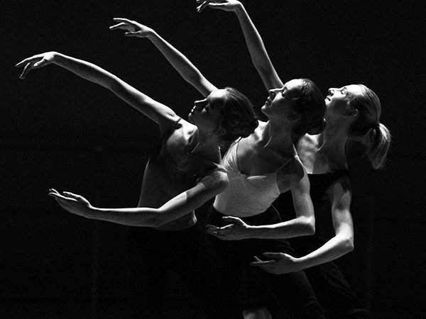 three ballerinas